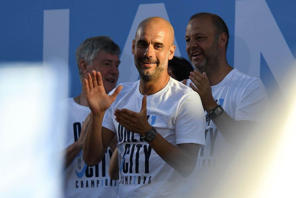Josep Guardiola Manajer Terbaik Liga Primer Inggris