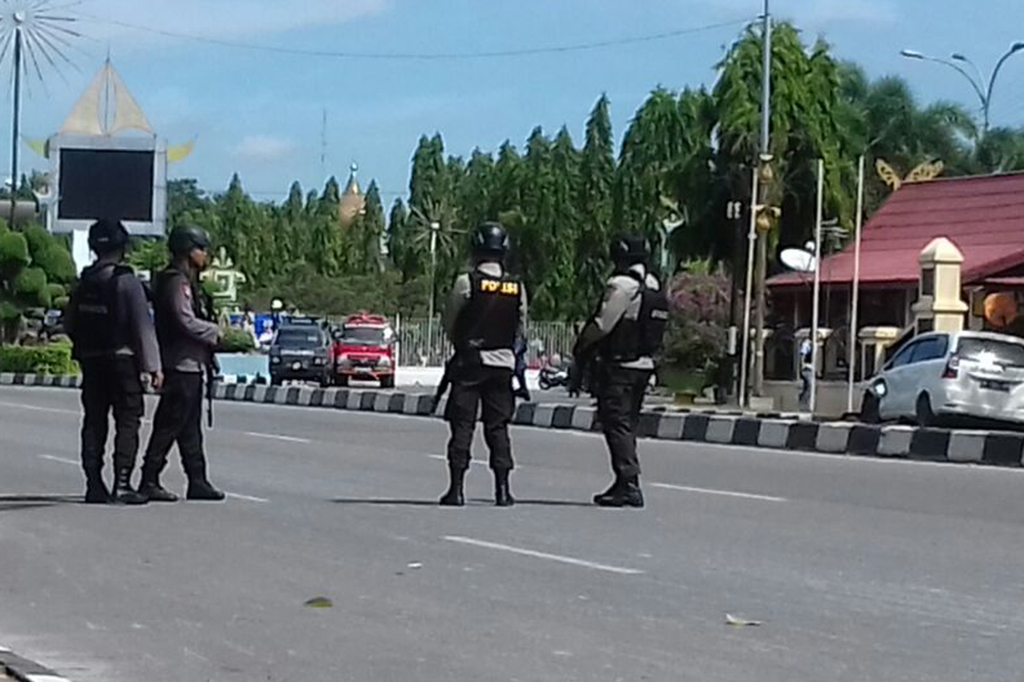 Polri: Pelaku Teror Polda Riau Kelompok ISIS