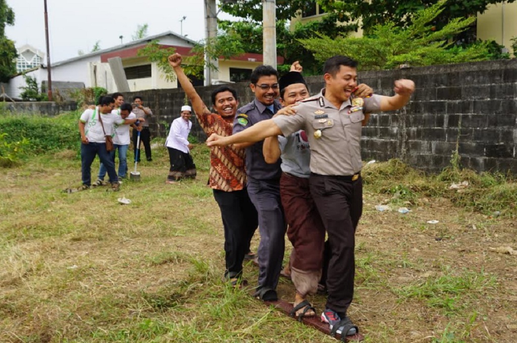 Polres Jepara 'Tangkal' Terorisme dengan Permainan Tradisional
