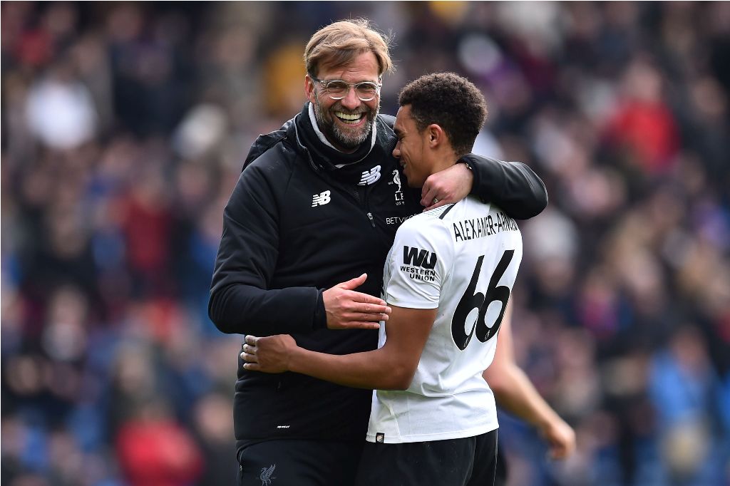 Klopp tak Heran Trent Alexander-Arnold Masuk Skuat Inggris