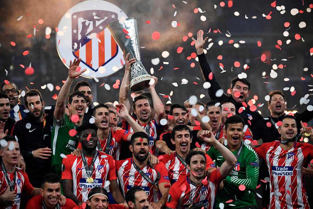 Potret Suka Cita Atletico Madrid
