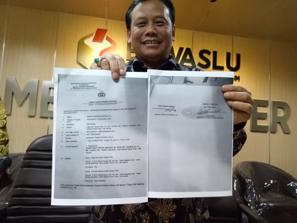 2 Petinggi PSI Dilaporkan ke Bareskrim