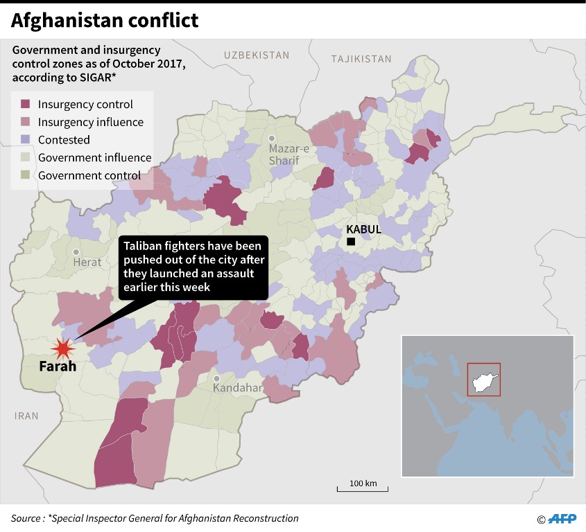 Puluhan Militan Taliban Tewas di Tangan Pasukan Afghanistan