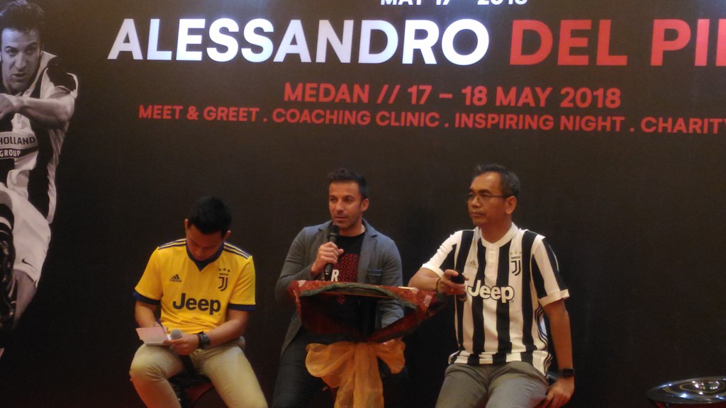 Del Piero Cari Radja Nainggolan Baru di Medan