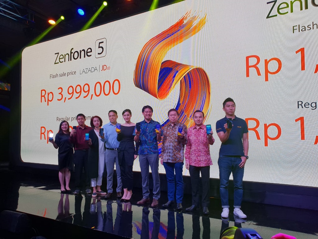 ASUS Resmi Bawa Zenfone 5, 5Z, dan Live L1 ke Indonesia