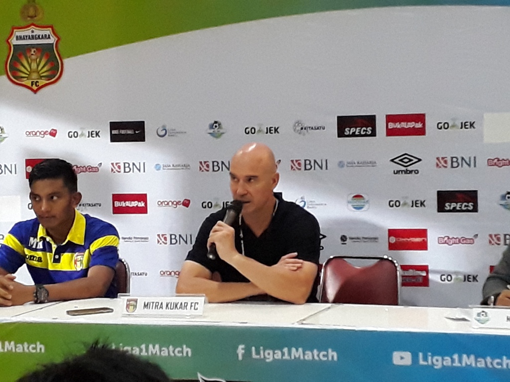 Ditekuk Bhayangkara, Pelatih Mitra Kukar: Kami Kurang Beruntung