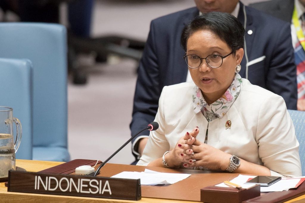 Menlu Tegaskan Perang Indonesia Lawan Terorisme di DK PBB