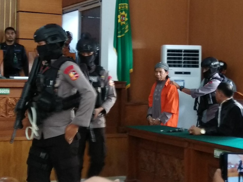 Aman Abdurrahman Dituntut Hukuman Mati
