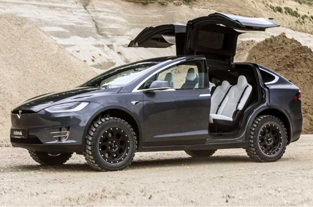Tesla Model X Jajal Gaya Offroad