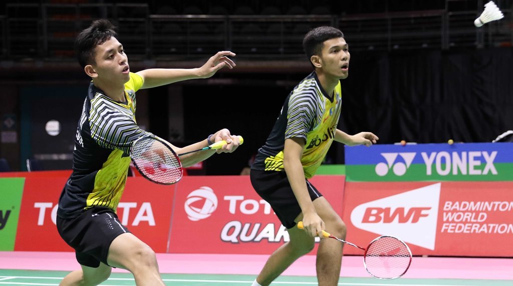 Rian/Fajar Pastikan Tiket Perempat Final Thomas Cup