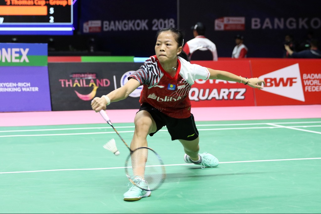 Susunan Pemain Tim Piala Uber Indonesia vs Tiongkok