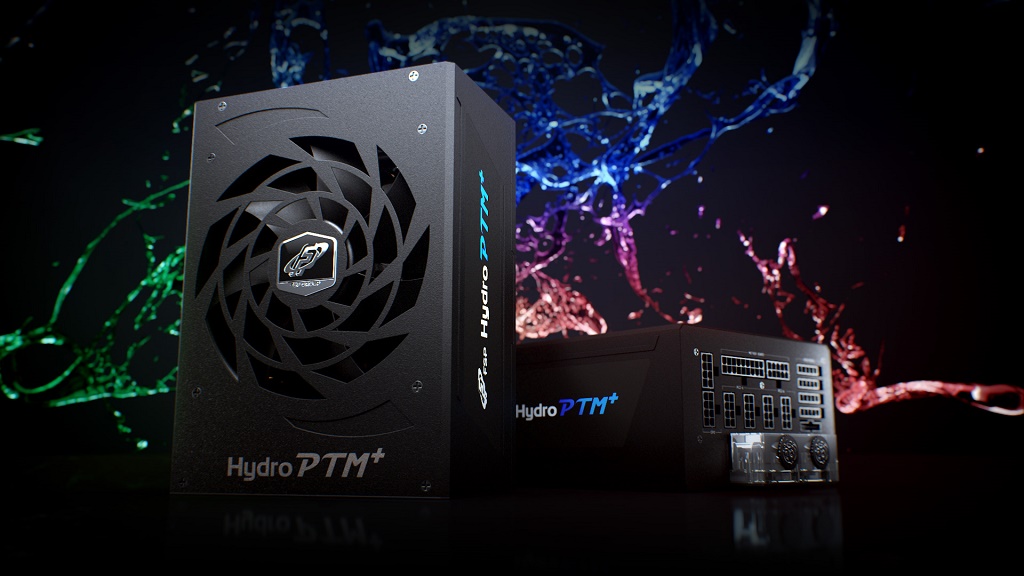 FSP Hydro PTM+, PSU Kipas Sekaligus Liquid Cooling