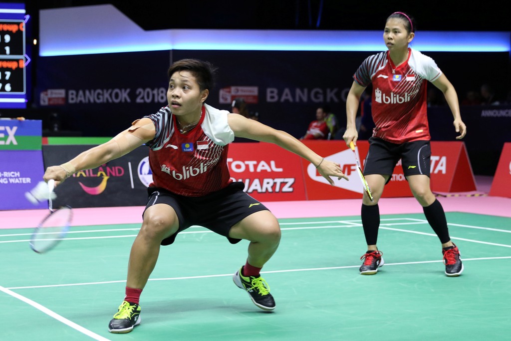 Greysia/Apriyani Buka Asa Tim Piala Uber Indonesia
