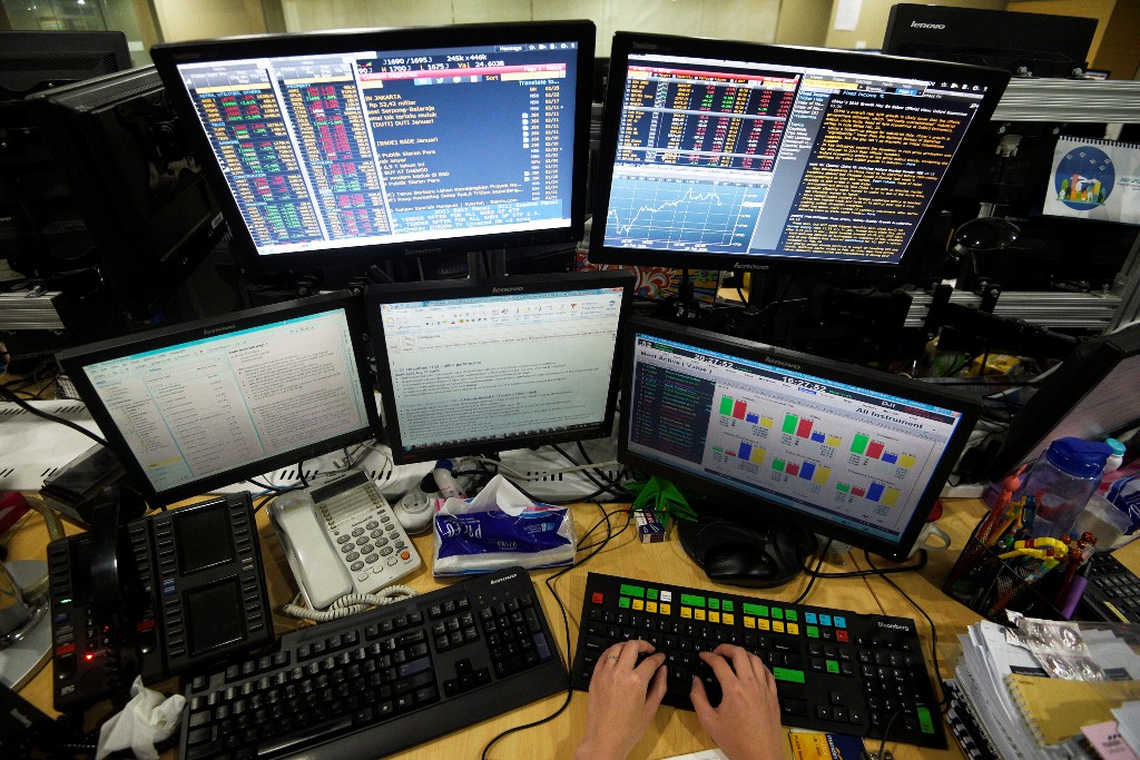 IHSG Pagi di Akhir Pekan Menghijau di 5.957