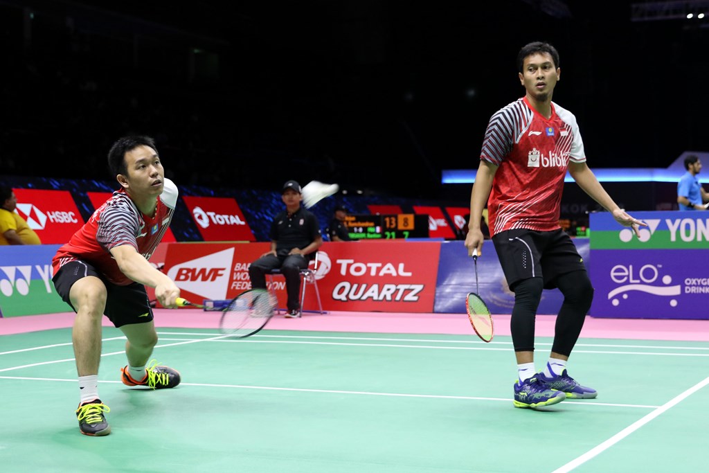 Hendra/Ahsan Gantikan Fajar/Rian untuk Hadapi Tiongkok