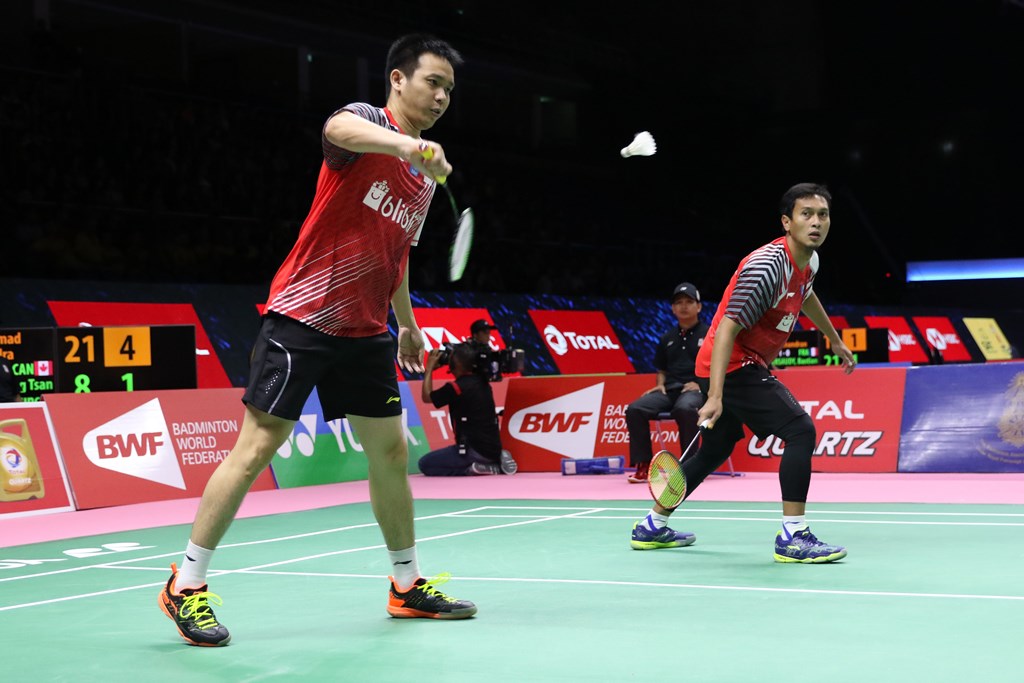 Kekalahan Hendra/Ahsan Menyudahi Perlawanan Indonesia di Semifinal