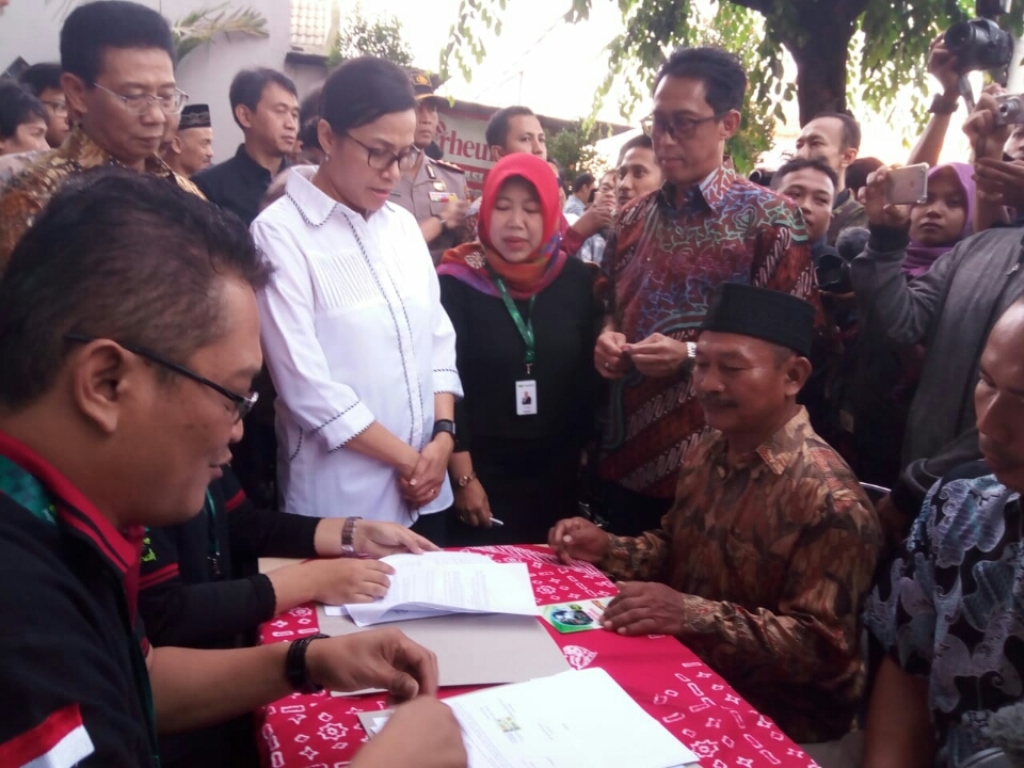 Menkeu Tinjau Penerapan Kredit Ultra Mikro (UMI)