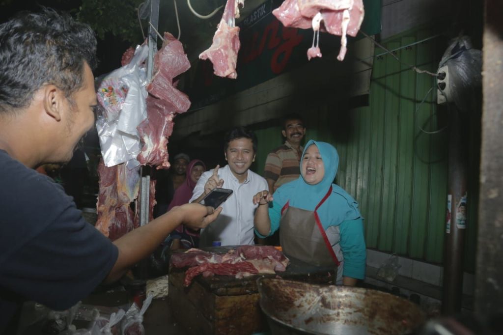 Emil Dardak Berbagi Pengalaman Kendalikan Harga Jelang Lebaran