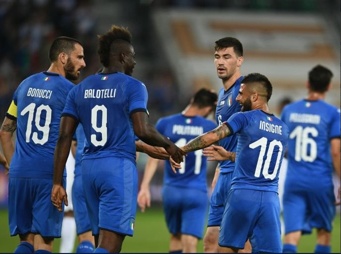 Italia vs Arab Saudi: Balotelli <i>Comeback</i>, Debut Mancini Berakhir Manis