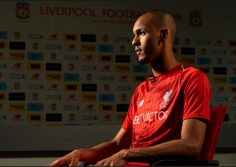 Ini Catatan Menarik Fabinho, Rekrutan Pertama Liverpool Musim 2018--2019