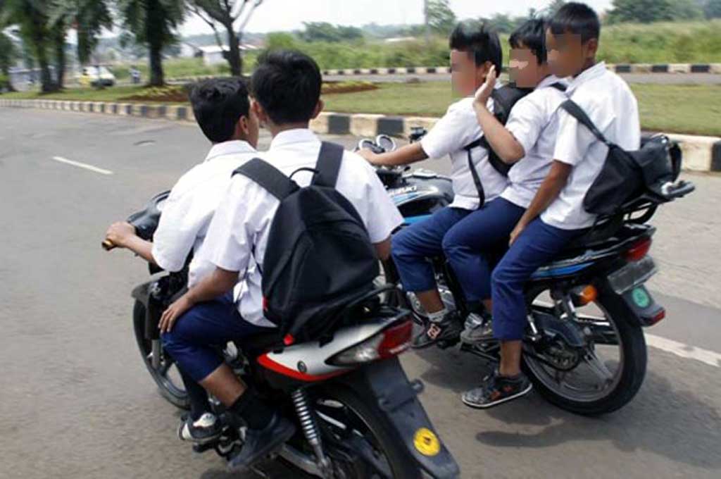 Anak di Bawah 17 Tahun Dilarang Berkendara, Ini Alasannya