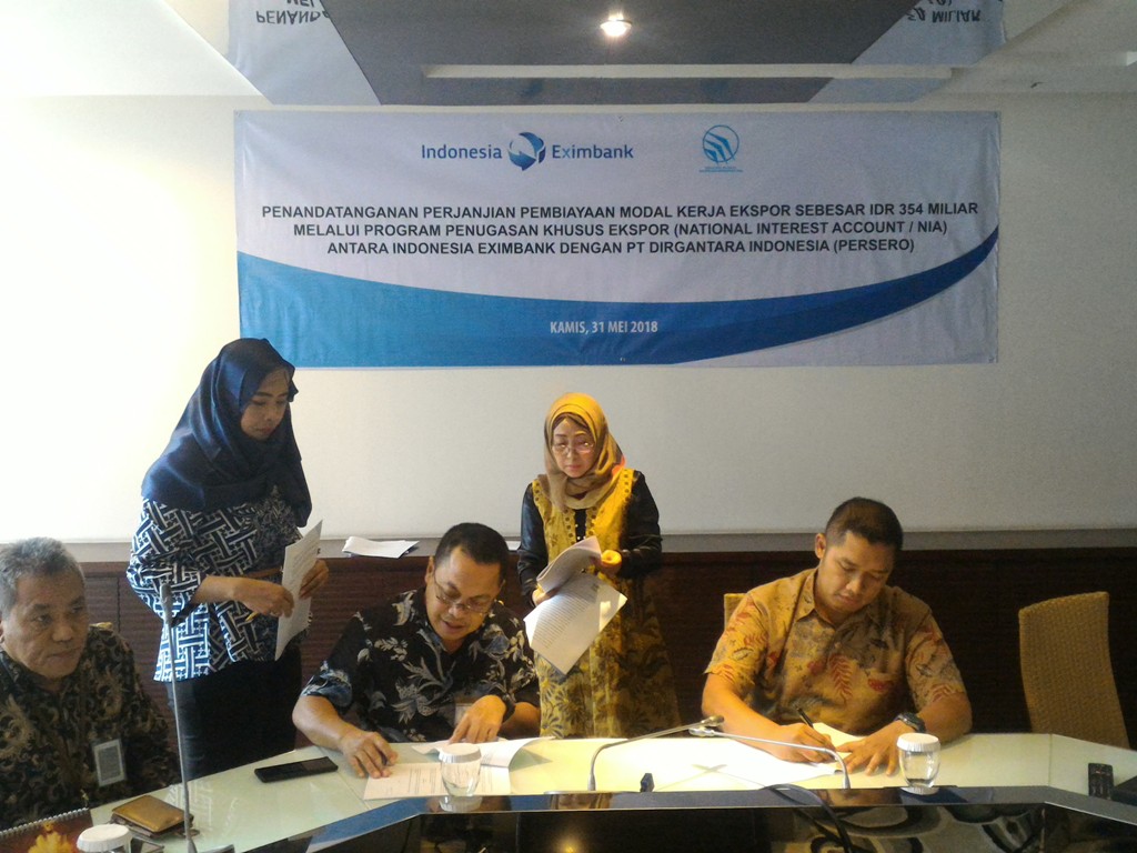Indonesia Eximbank Fasilitasi Ekspor Pesawat ke Nepal dan Senegal