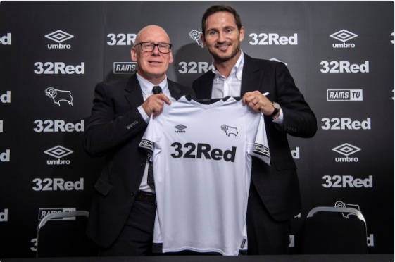 Derby County, Klub Pertama yang Dilatih Lampard