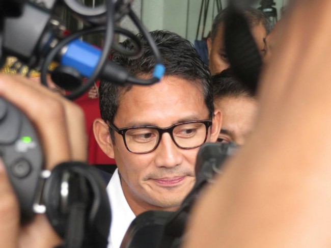 Sandiaga Posisikan Diri Sebagai Politikus Saat Kritik Jokowi