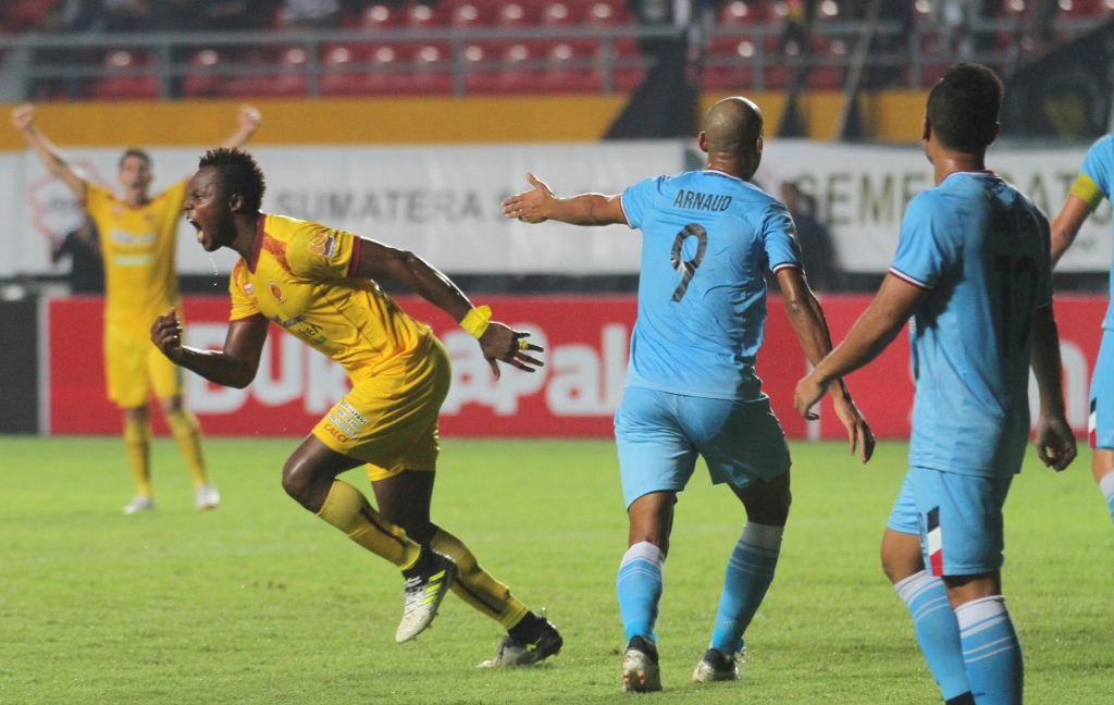 Hujan Enam Gol, Sriwijaya Bantai Persela