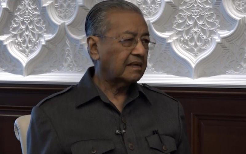 Seorang Pria Malaysia Ancam Bunuh Mahathir Mohamad