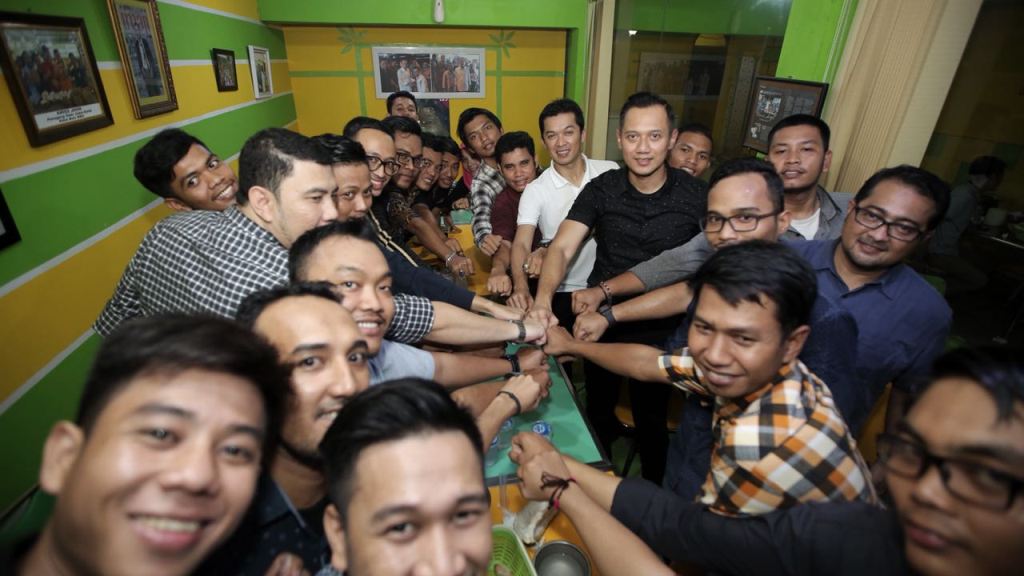 AHY Sasar Pemilih Milenial