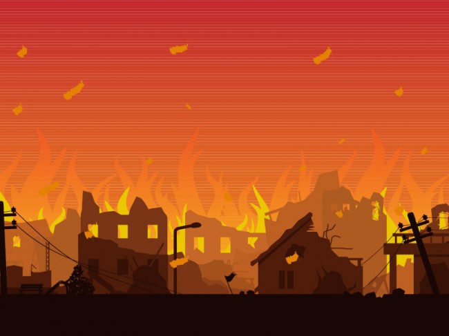 Lantai 10 Hotel Pullman Terbakar