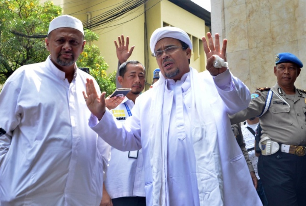 Polri Tertutup soal Isu SP3 Kasus Rizieq