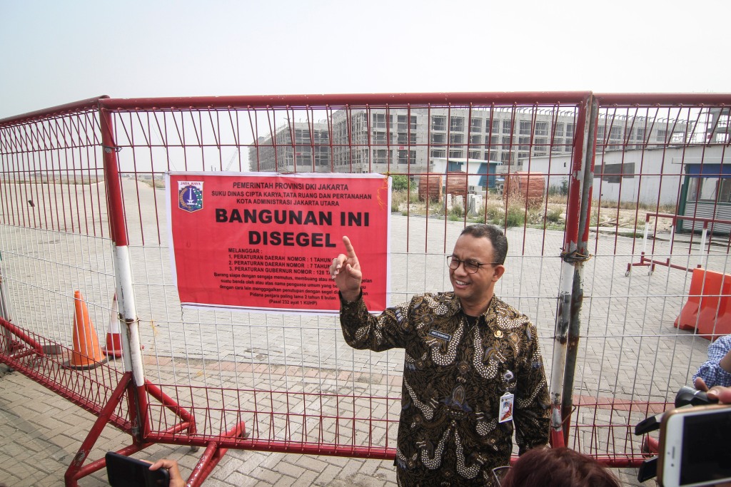 Pemprov Minta Aktivitas di Pulau C dan D Berhenti