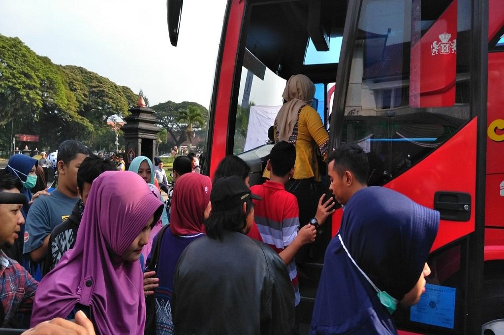 Jumlah Peserta Mudik Gratis Pemkot Malang Bertambah