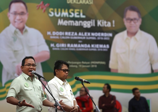 Survei: Dodi-Giri Unggul Tipis di Pilkada Sumsel