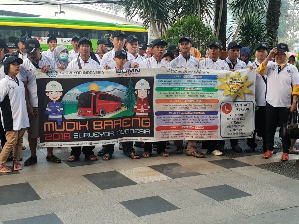 Tekan Angka Kecelakaan, Surveyor Berangkatkan 500 Pemudik