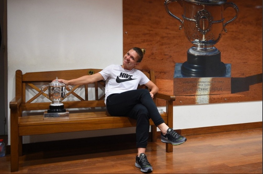 Juara French Open, Simona Halep Terinsipirasi Legenda Tenis Rumania