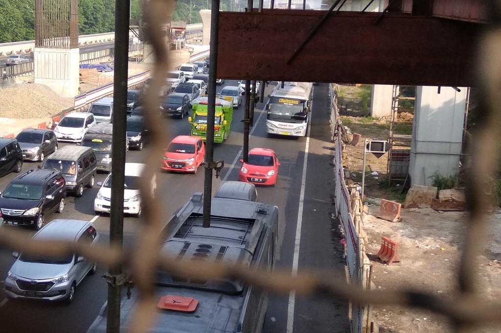 Jumlah Kendaraan yang Lewat Cikarang Utama Naik 119 Persen