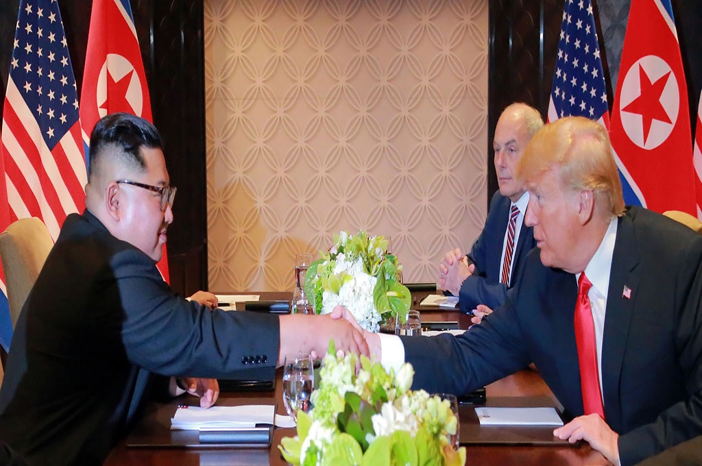 Trump Sebut Bencana Nuklir Berhasil Dihindari