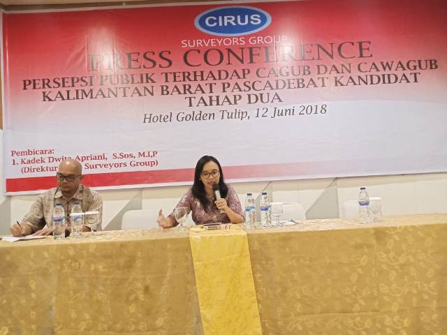 Debat Kandidat Pengaruhi Elektabilitas Cagub Kalbar