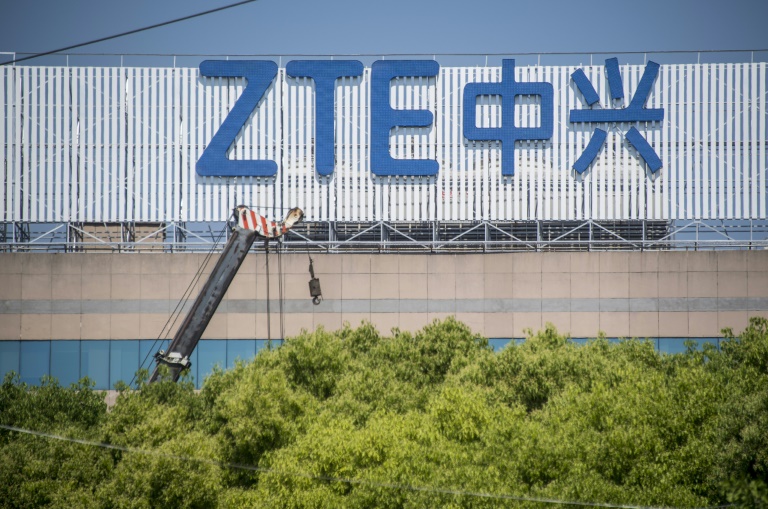 China's ZTE Dives 39% at Resumption of Trading in Hong Kong