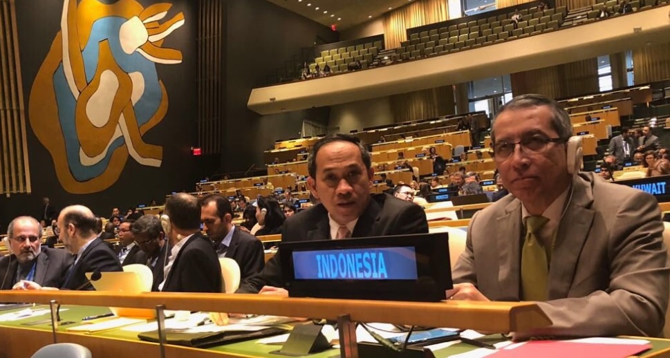 Indonesia Berikan Suara Kecam Israel di PBB
