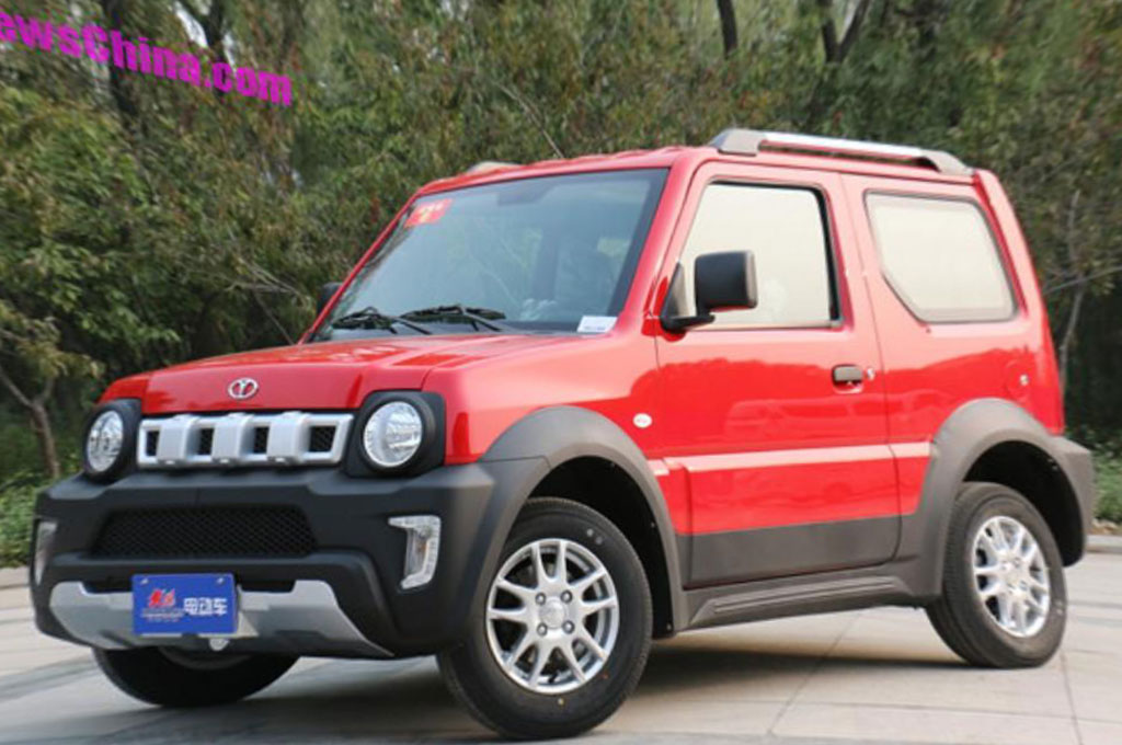 Chok G1, Jimny Bertenaga Listrik di Tiongkok