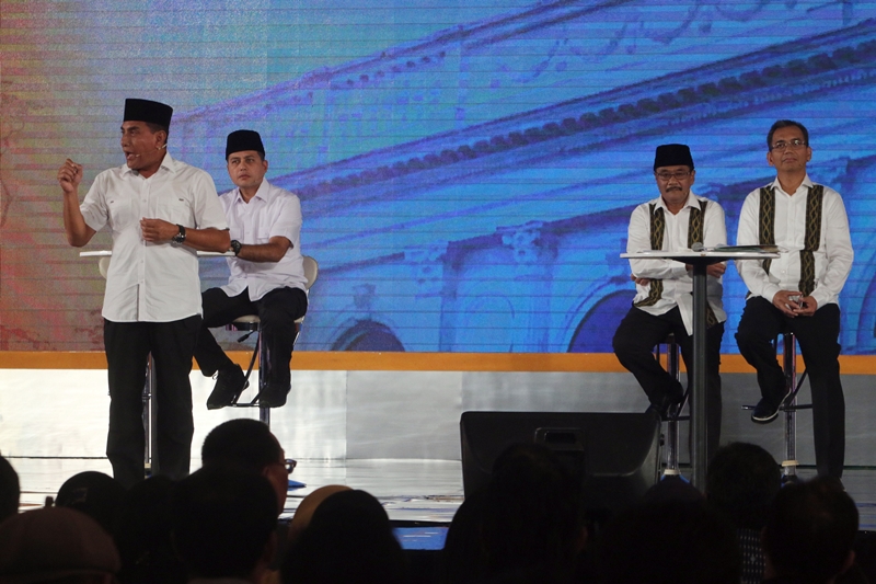 Debat Terakhir Pilgub Sumut Digelar Malam Nanti