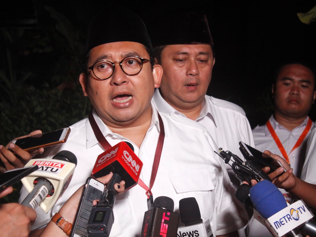 Fadli Diminta tak Perlu Tuntut Jokowi Umumkan Cawapres