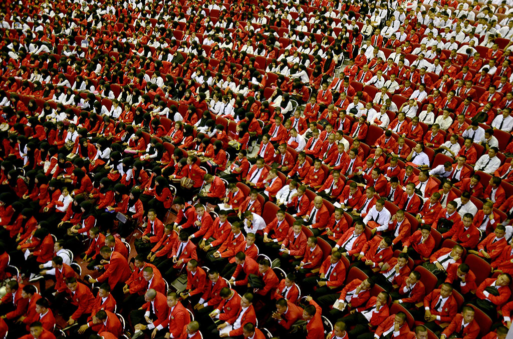 Reuni Empat Rektor di Halalbihalal Unhas