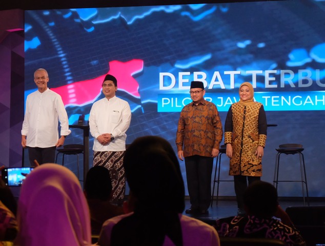 Jurus Paslon Gubernur Jateng Ajarkan Pancasila ke Milenial