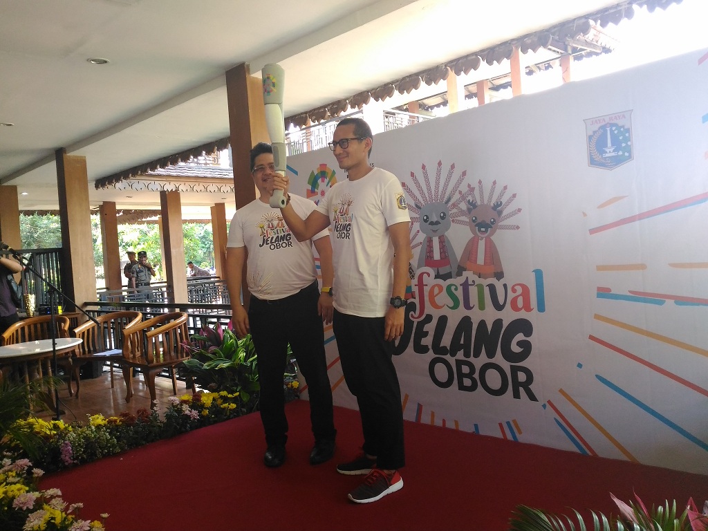 Replika Obor Asian Games bakal Diarak ke Kelurahan di DKI
