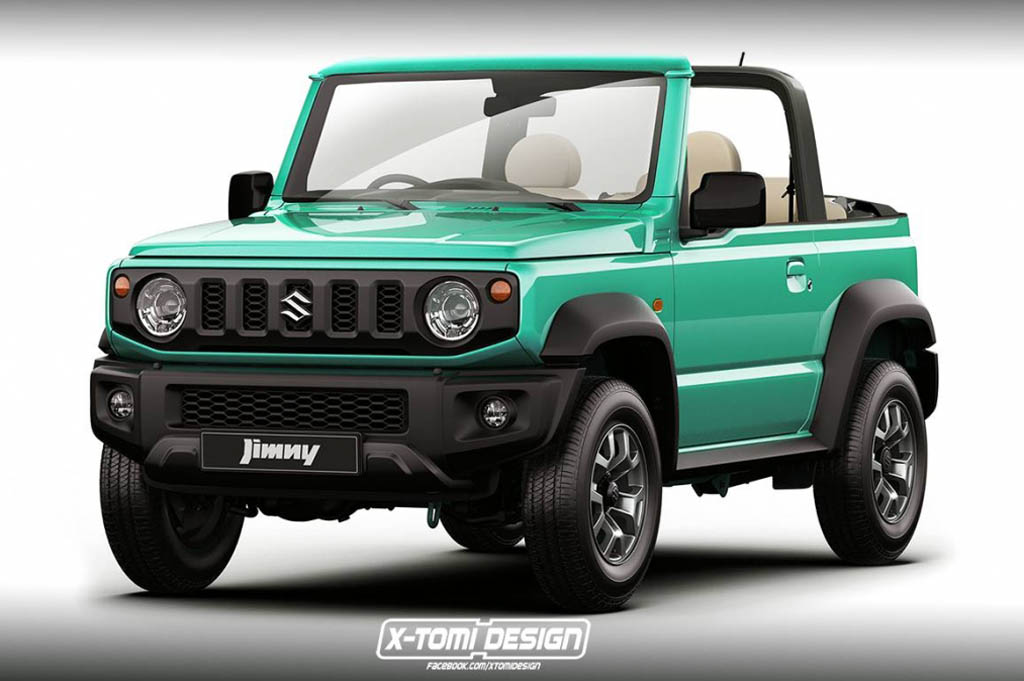 Intip Kerennya Modifikasi Digital Suzuki Jimny 2019